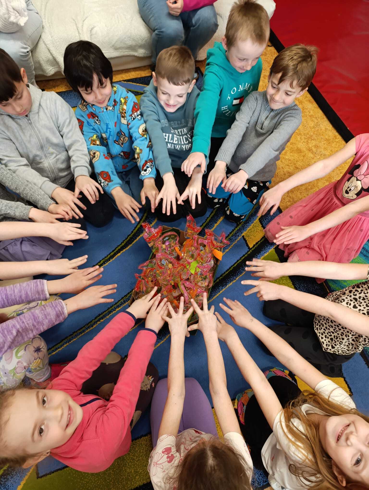 Předškoláci u nás v družině