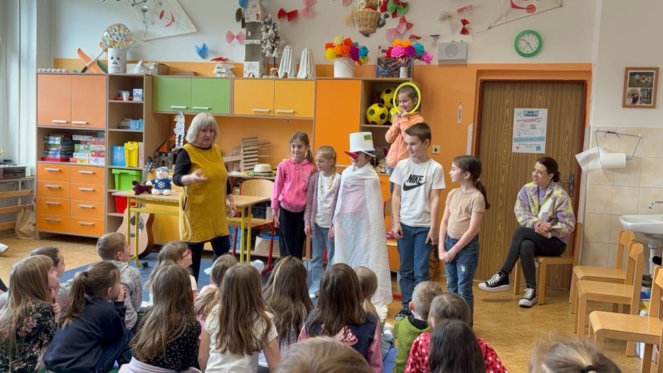 Beseda s autorkou dětské poezie