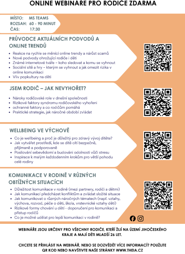 Nabídka bezplatných kurzů