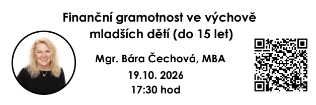 Finanční gramotnost ve výchově mladších dětí